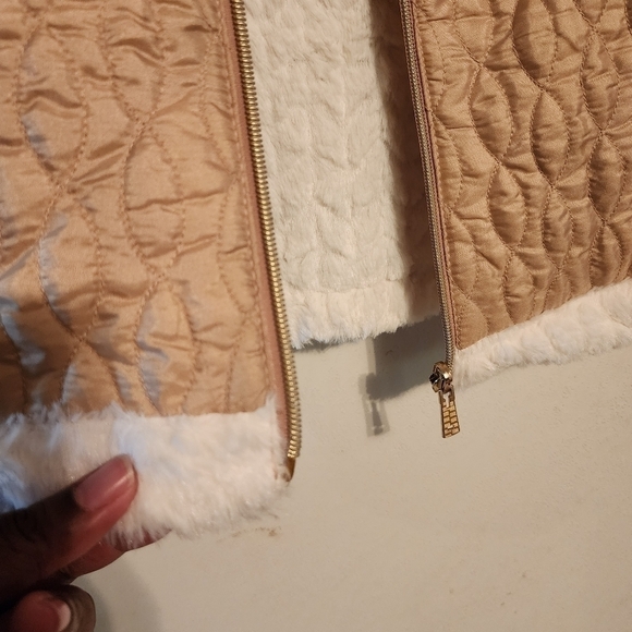 TeezHer Reversible Full Zip Vest Size S NWT - Picture 10 of 12